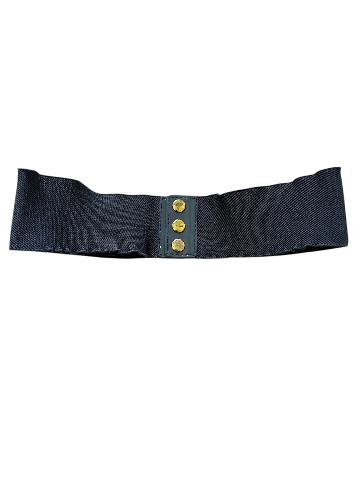 Gold stud elastic belt size s