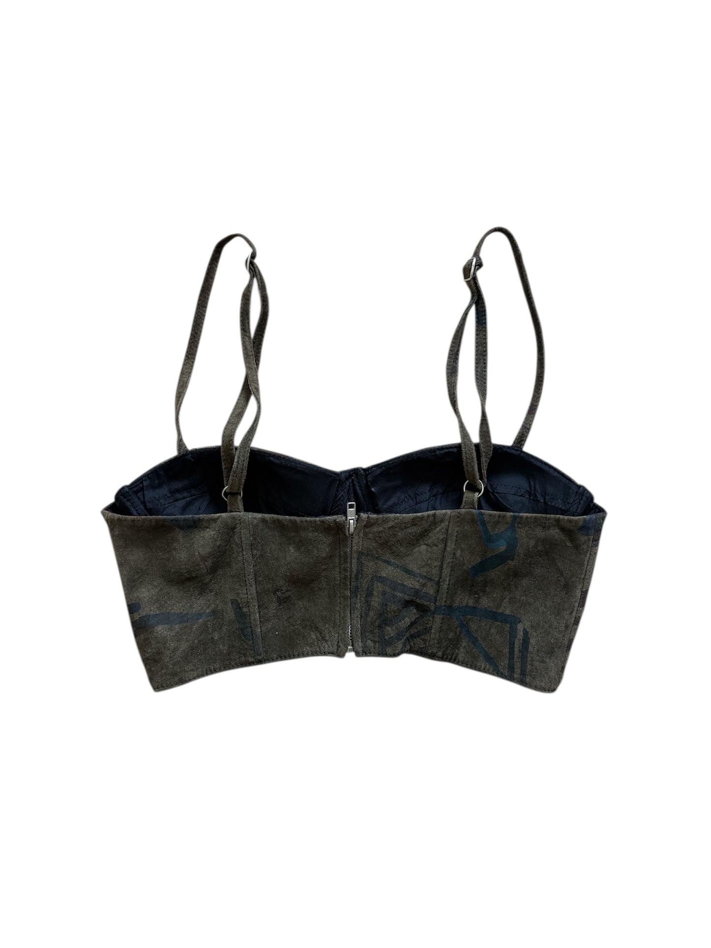 Vena Cava 2010 runway suede corset size 4