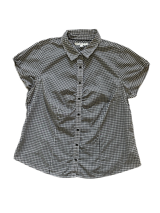 Tommy gingham babydoll button up size 16